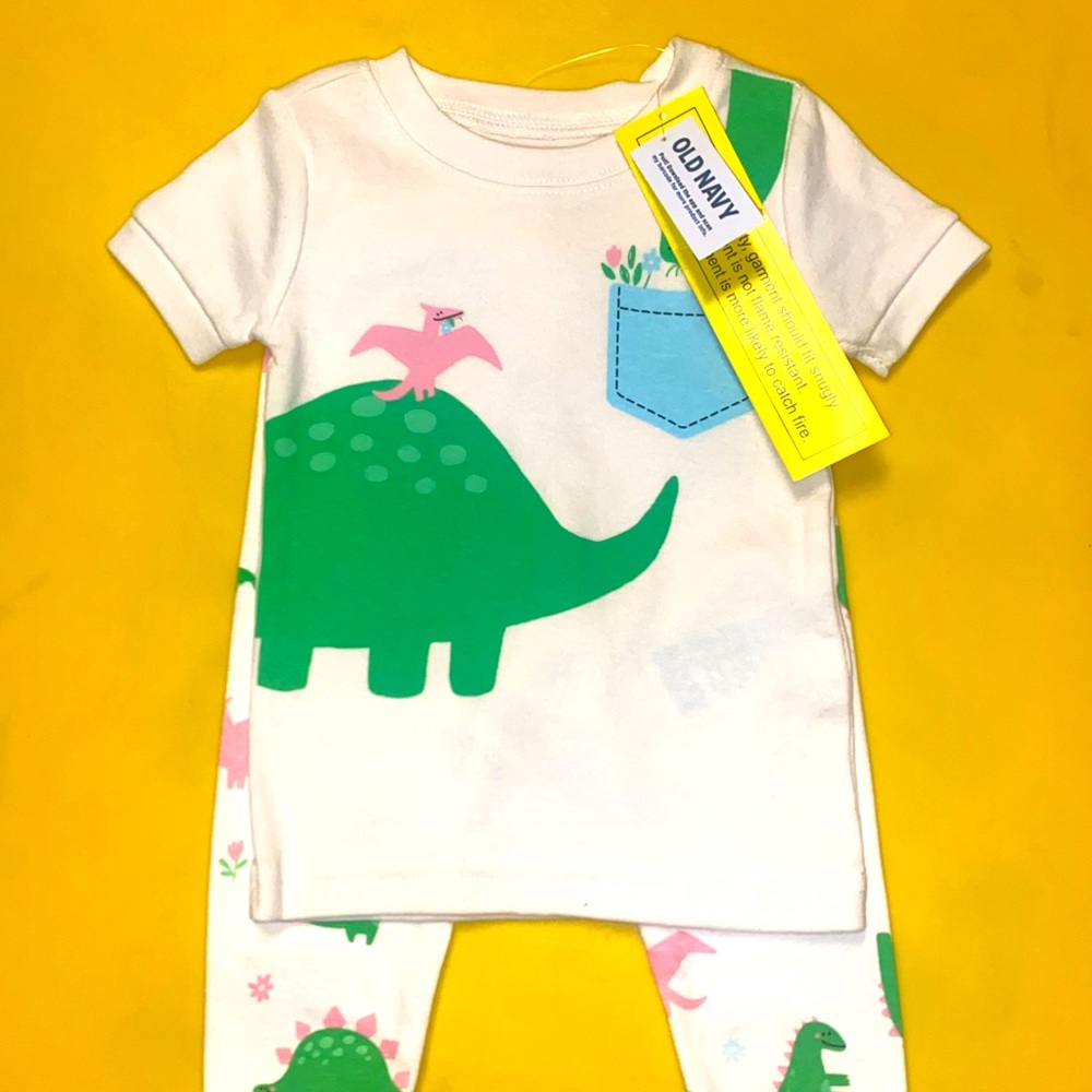Cute Kids Dino Pajamas